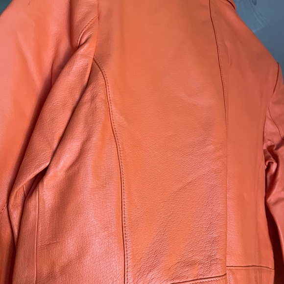 Newport News Women’s Moto Leather Jacket - Picture 8 of 13